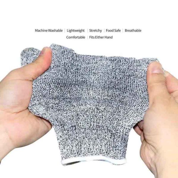 13 Gauge Kitchen Cut Resistant Gloves Free Printing Logo Apply To Cut Meat