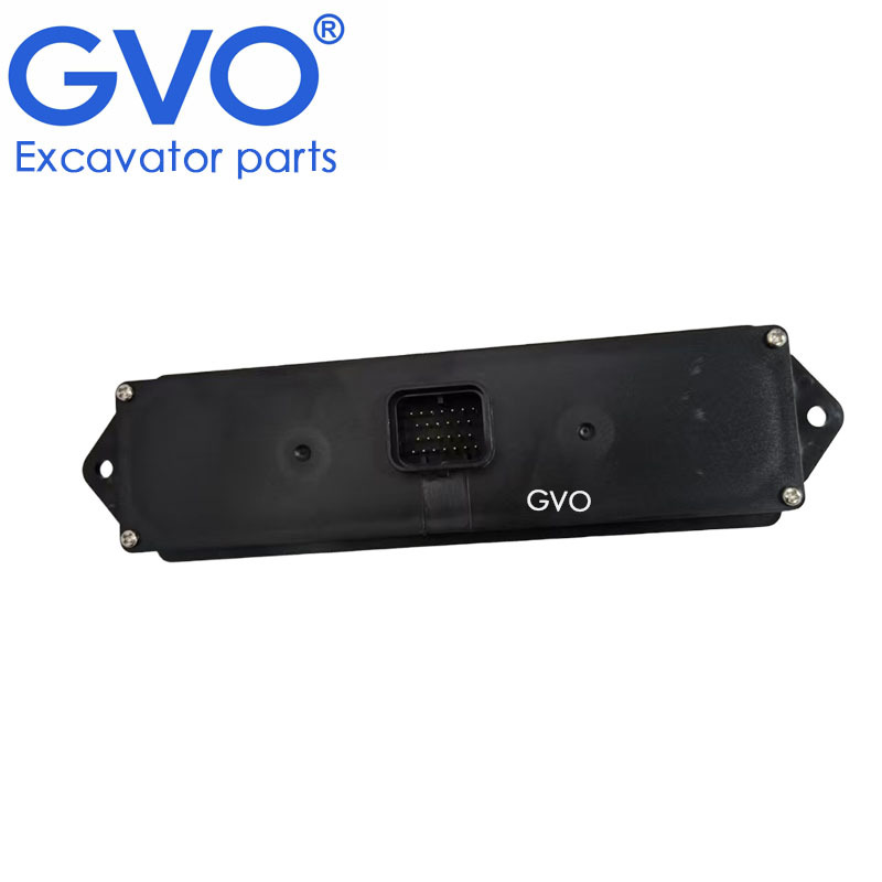 GVO M20C2809553 Throttle Knob Control Panel Switch Air Conditioner Panel Switch Box Panel Switch Control Assembly for Excavators