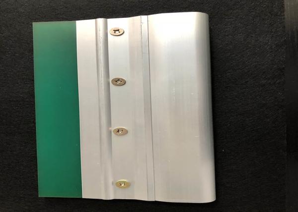 86 mm ×1.0 mm Screen Printing Squeegees Materials Aluminum Handle Squeegee Green Color