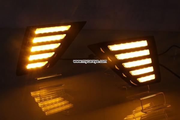 Opel Insignia Car DRL LED Daytime driving turn signal Fog Lights