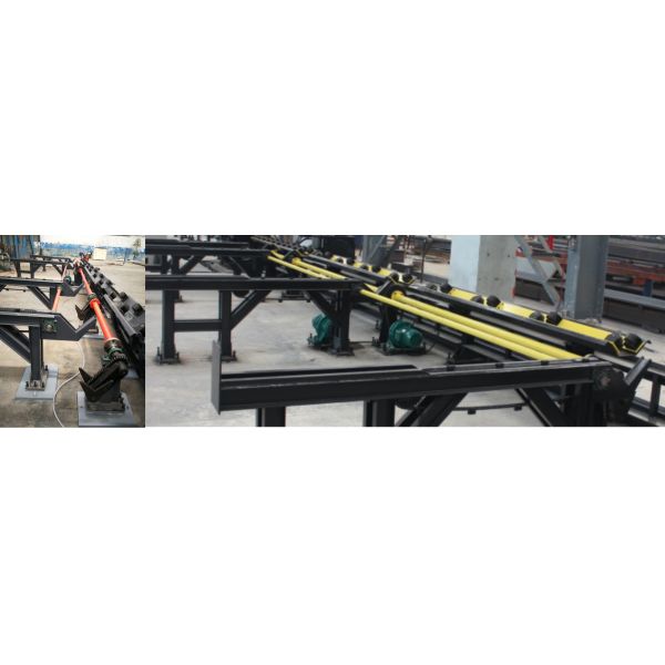 25x6.5x2.5m Overall Dimension CNC Punching Marking Cutting Machine Single Blade Cutting Mode