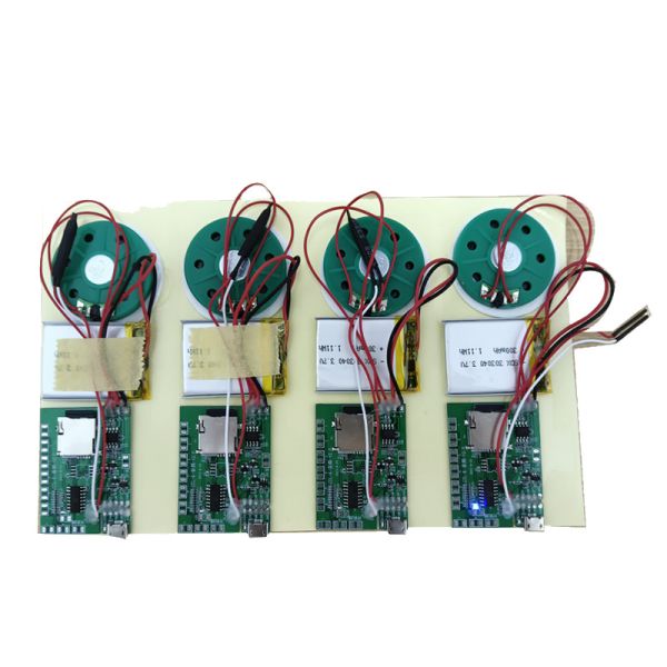 MP3 Модуль звуковой музыки 30s 60s 120s 180s с зарядной батареей