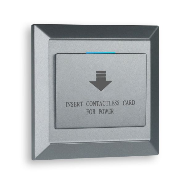 SW02 Programmable Hotel 40A 220V 13.56Mhz / 125Khz Frequency Hotel Smart Card Electric Energy Power Control Switch