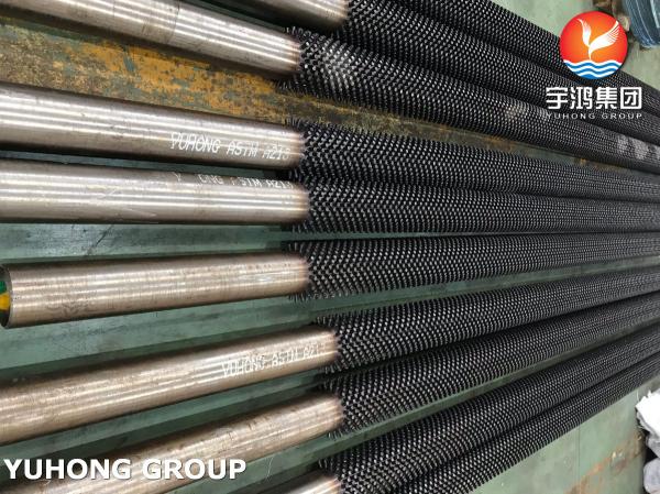 ASME SA213 T9 Alloy Steel Studded Tubes For Refineries And Boilers