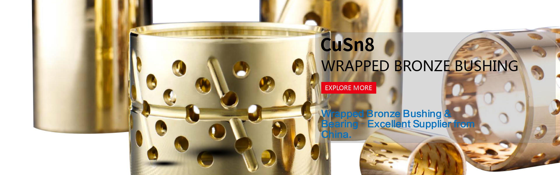 Materiales de cubierta de bronce perforado envuelto CuSn8