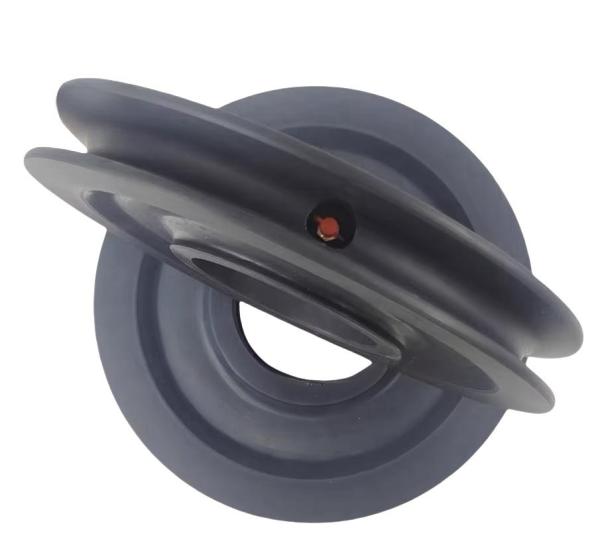 Zoomlion Crane Parts Ztc Nylon Jib Pulley Big Hook Pulley With Grease Nipple