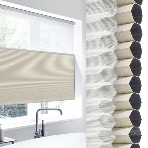 Transform Your Space Textured Honeycomb Blinds for a Tactile and Sensory Experience