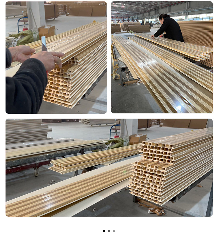 Калиброванные доски PVC деревянные пластиковые составные украшая 8mm