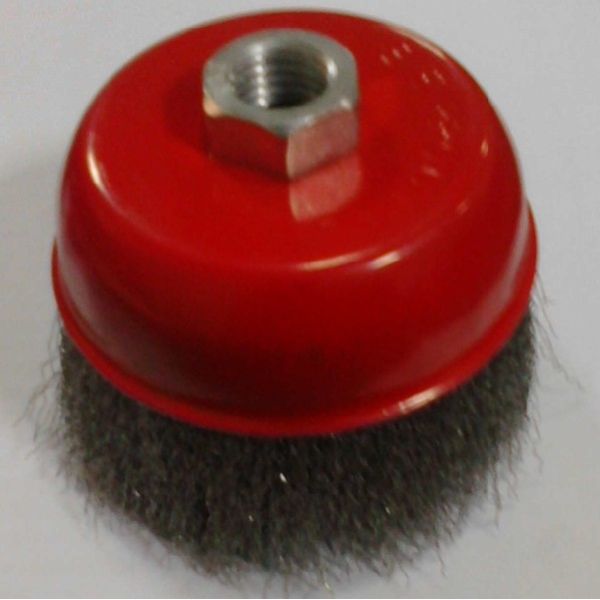 Removing Paint Stainless Steel Wire Brush Cup Wheel Suitable For Industrial