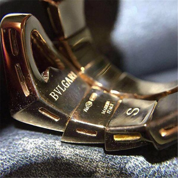 Luxury jewe factory serpenti series ring 18k white gold yellow gold rose gold diamond  ring