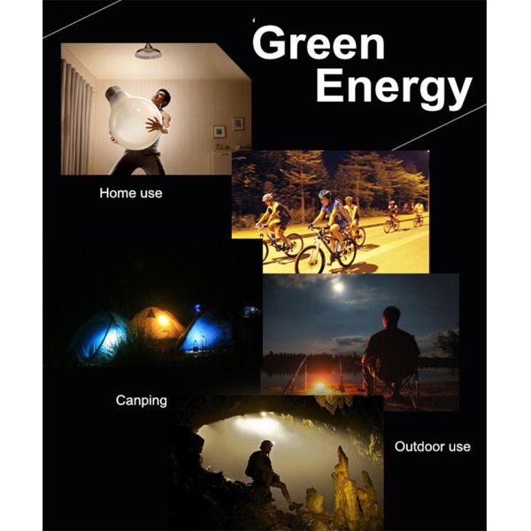 портативный набор системы солнечной энергии 7500mah с построенный в располагаться лагерем MP3 радио FM мини на открытом воздухе