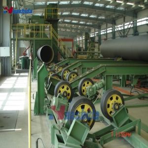 3LPE Coating Pipe Production Line with Epoxy Powder Coating, Induction Heating, and SA2.5 Surface Treatment