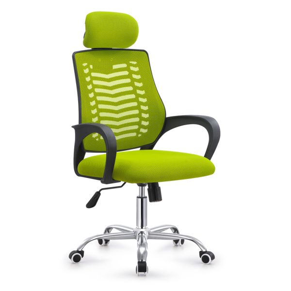 Classic Split Back Office Chair , High Back Mesh Office Chair With Headrest
