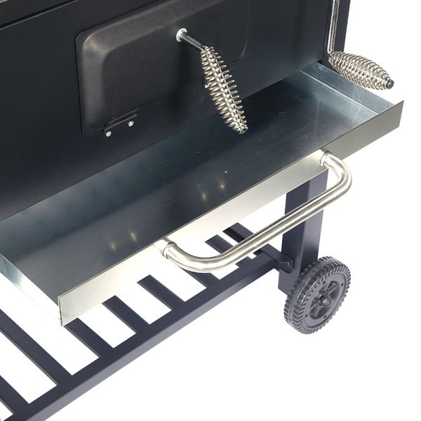 Outdoor Camping Grills High Temperature Chrome Steel Cooking Grid Charcoal Bbq Smoker