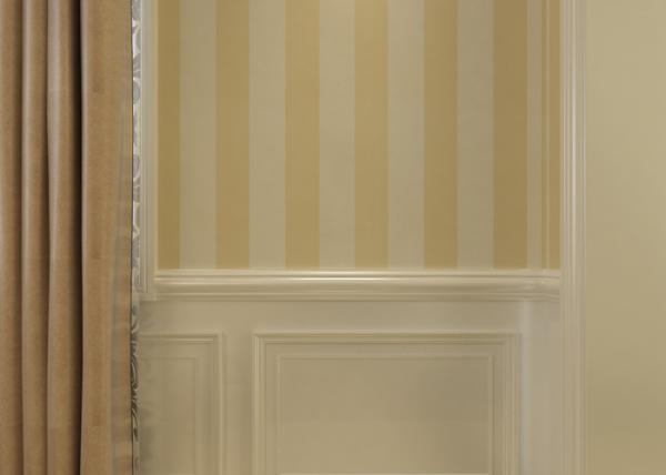 Eco-friendly Vinyl Stripes Modern Removable Wallpaper for Living Room