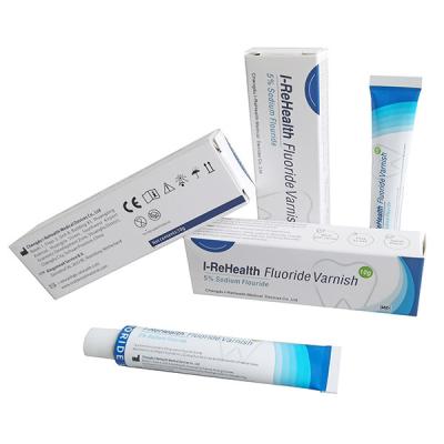 verniz do fluoreto de sódio de 10g 5% para a deterioração de dente pediatra protetora com CE