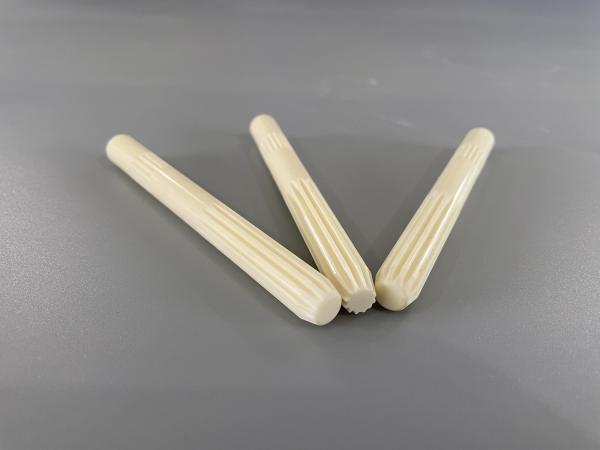 99 Alumina Ceramic Machining  Electronic Thread White Alumina Ceramic Rod Components