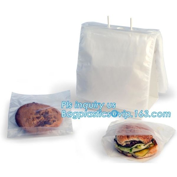 LDPE PP zipper or slider custom print plastic deli saddle bag, PE Saddle Deli Bag,Slider saddle bag, Deli Saddle Bag wit