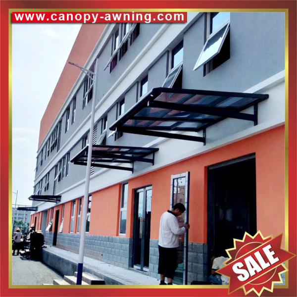 outdoor gazebo patio sunshade metal aluminium aluminum pc polycarbonate window door awning canopy awnings shelter cover