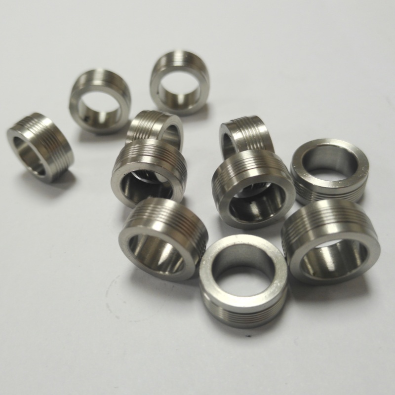 304 Stainless Steel Ring Hoop Thread CNC Milling Customization