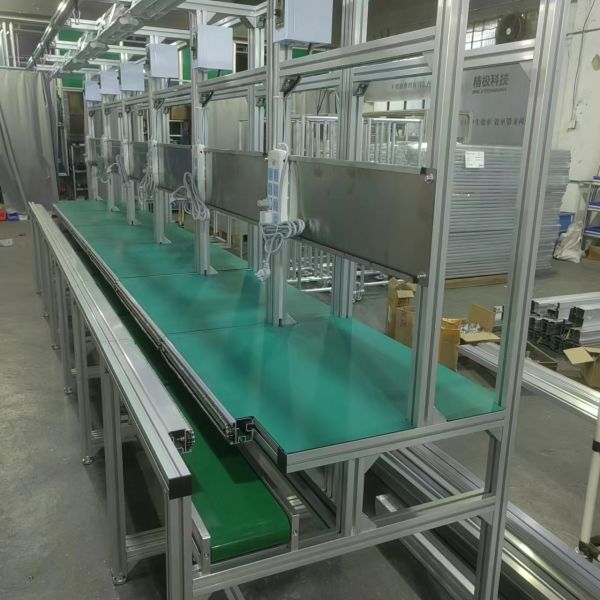 High-efficiency and stable belt line production line - a solid backing for industrial transmission