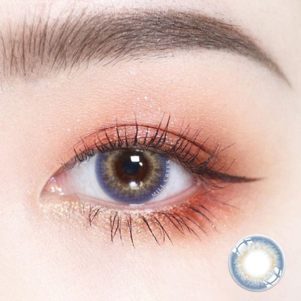 Natural Looking Colored Mermaid Tears Contacts Lens For Cosmetic