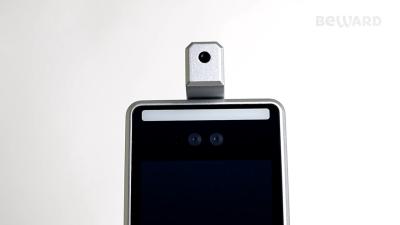 A nuvem Touchless de MQTT enfrenta o sistema de medida da temperatura do reconhecimento