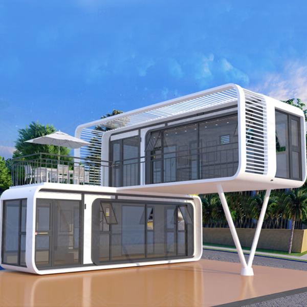 Luxury Apple Cabin for Glamping & Resorts - Prefab, All-Weather, Custom Interior Design