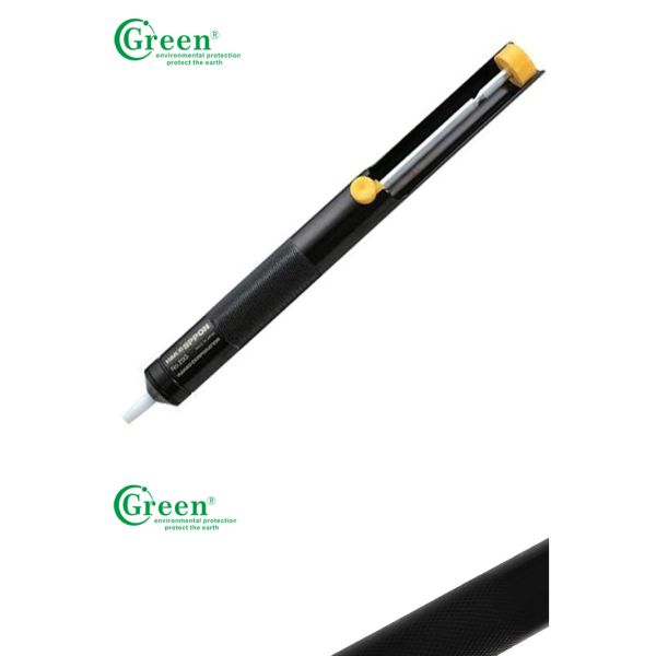 Green DP016 Desoldering Vacuum Pump , Aluminum Alloy Desoldering Station Vacuum Gun
