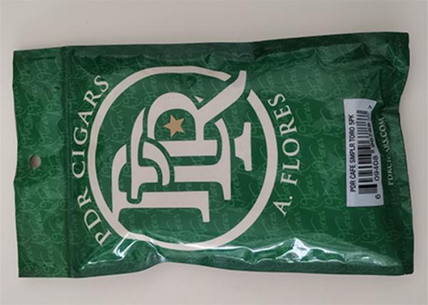 Humidified Cigar Pouches For Panatella / Perdomo Cigars / Cigars Packaging Wraps Cigar Humidor Bags