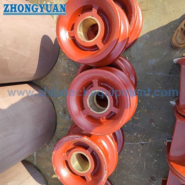 150–500 mm Cast Steel Mooring Roller without Upper Dust Cover | ISO 13755:2020 Type A