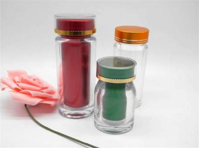 100ml 150ml Clear Jar Medicine Pill Bottles PP Screw Cap Customized Color