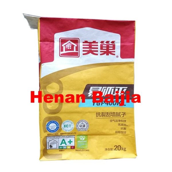 бумажные мешки 2-3ply Multiwall Kraft для глины диатомной земли зернистой