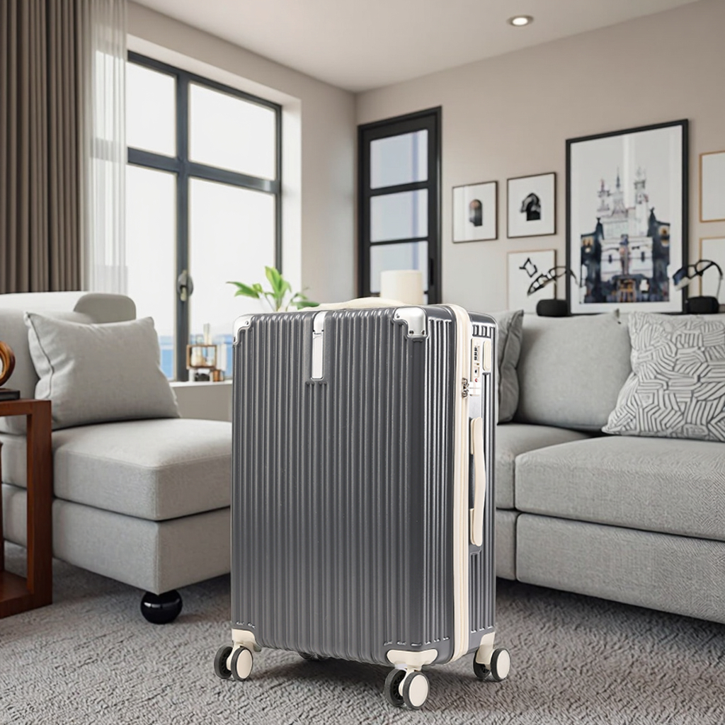 Trendy Designs Modern Travel Cubes Luggage Children's Portable Pilot Aluminum Frame Suitcase Spinner Wholesale Chinese Products
