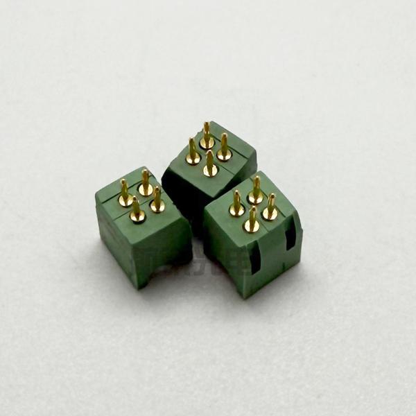 Jl24-04zjb 4-Core Straight Pin PCB Welding Socket Rectangular Aviation Connector.