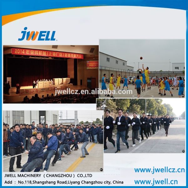Jwell high efficiency window cover lines PVC profile extrusion line