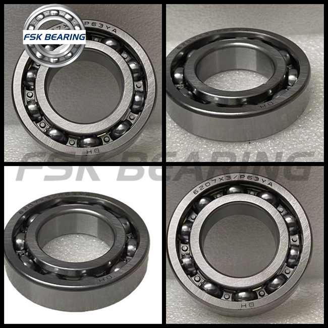 Thermally stabilized TM6009YA-2RSD Single Row Deep Groove Ball Bearing suitable for variable speed operation