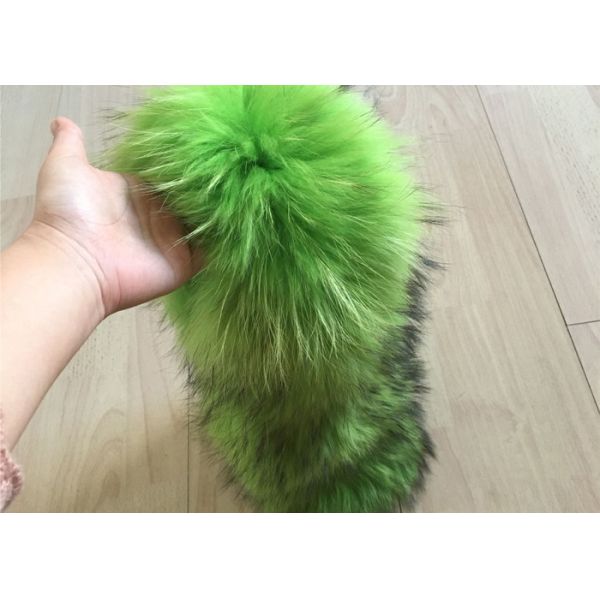 Теплая ровная неподдельная зима шарфа воротника меха енота Виндпрооф для женщины/людей