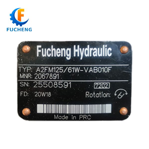 A2FM Series Of A2FM56 A2FM63 A2FM80 A2FM90 A2FM107/125 Hydraulic Motor for Crane
