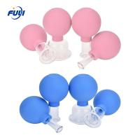 4Pcs grupo colocando facial de vidro - colocar facial do silicone profissional da categoria para o corpo, cara, pescoço, parte traseira, massagem do olho