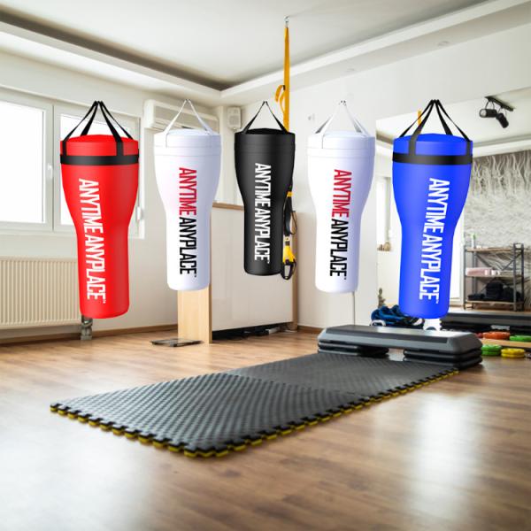 PVC PU Leather Heavy Boxing Punch Bag Custom Kickboxing Sandbag