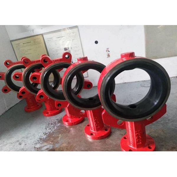 Vulcanized Low Torque Butterfly Valve Rubber Seat 2 Inch - 54 Inch