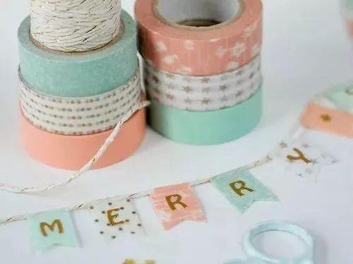 10m Single Side Waterproof Wood Decorative Washi Tape