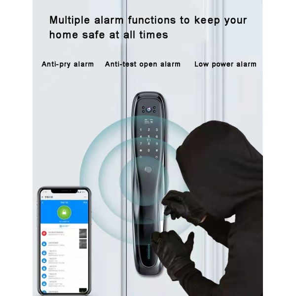 USmart Go Security Camera Door Lock Офисное приложение с включенным дверным замком