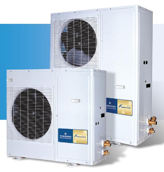 Emerson Copeland ZX/ZXL platform Scroll type condensing unit