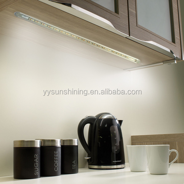 Under Cabinet Closet and Furniture Color Changing LED Aluminum Profile Light Bar 20000 Hours Working Time