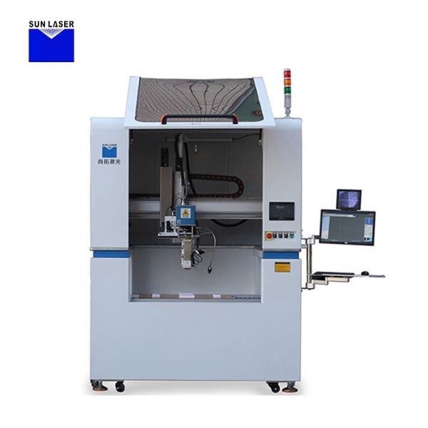 Gantry galvanometer type new energy lithium battery connector laser welding machine