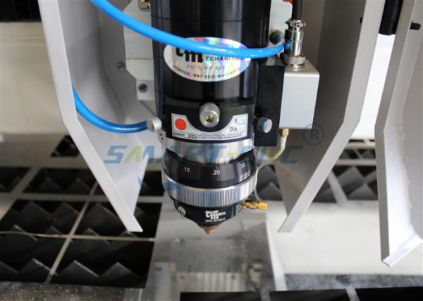 500-3000W CNC Fiber Laser Cutting Machine , Fiber Metal Laser Cutting Machine