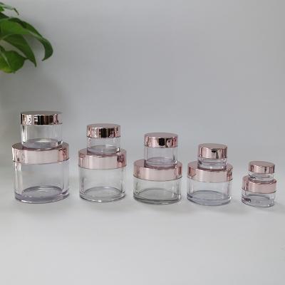 Os ABS enfrentam o frasco plástico do ANIMAL DE ESTIMAÇÃO do creme com tampa plástica 2Oz 4Oz 8Oz