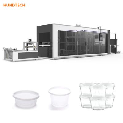bacia plástica dos partidos de jantar da profundidade de 120mm que faz o servo da máquina 3KW